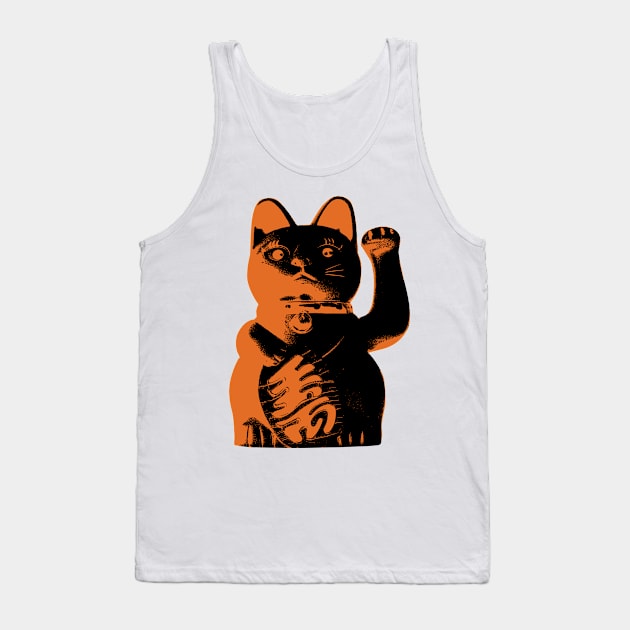 Lucky cat Tank Top by MasterChefFR